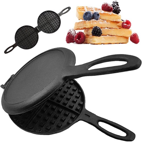 Waffle maker cast iron pre - waffle,