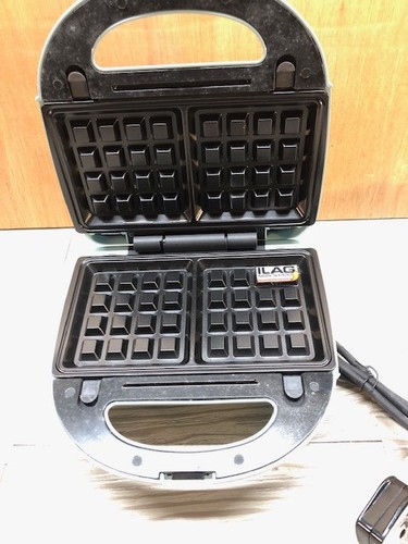 Silver crest waffle maker - silver,