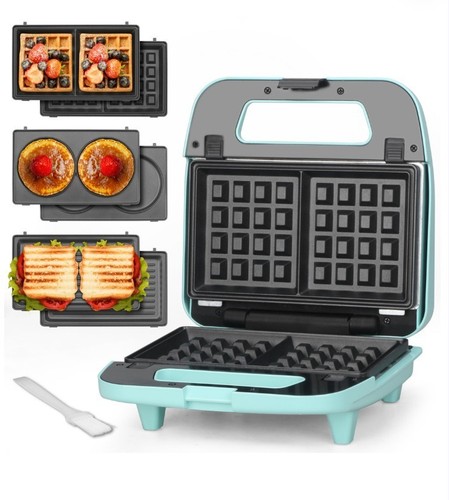 Double waffle maker - waffle,