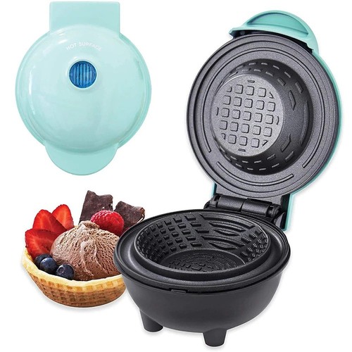 Mini waffle bowl maker 220v - waffle,