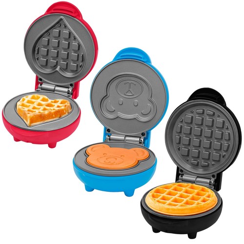 Mini waffle maker 550w non - mini,